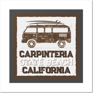 Carpinteria State Beach Posters and Art